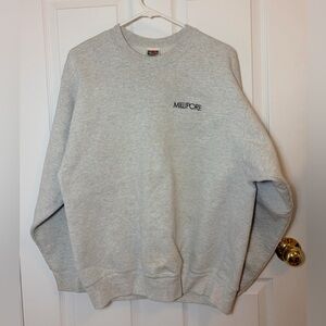 Fruit of the Loom Light Gray Crewneck Sweater